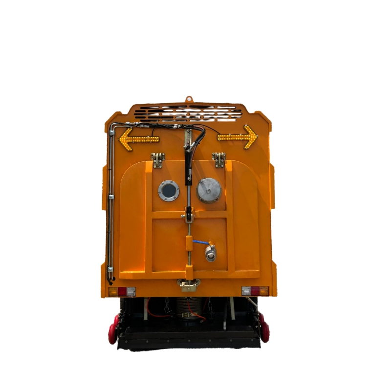 Electric Cleaning And Sweeping Vehicle
