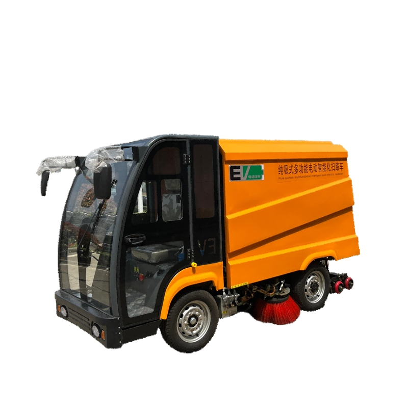 Electric Cleaning And Sweeping Vehicle