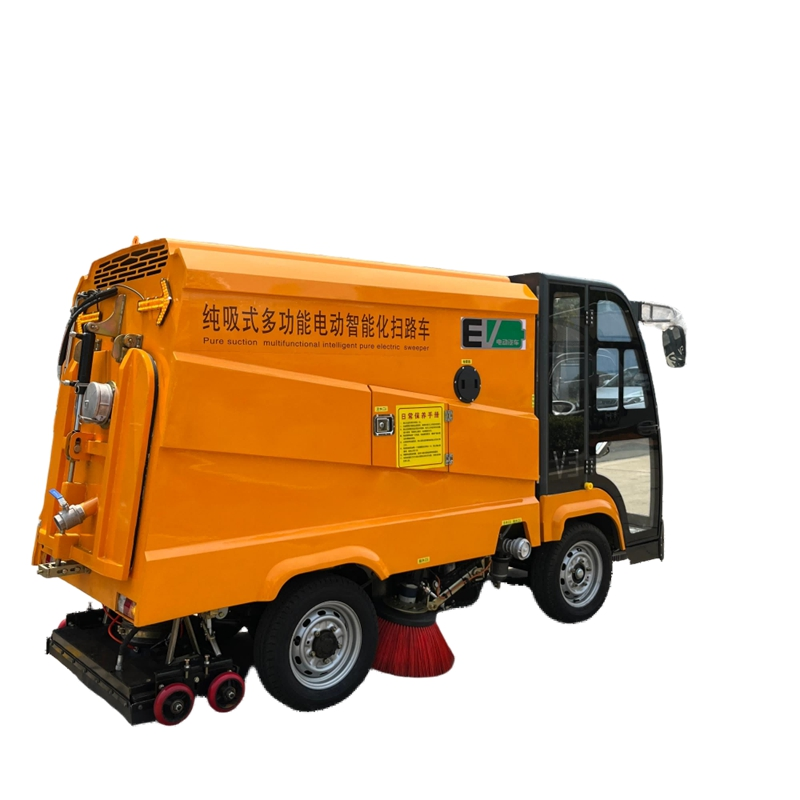 Electric Cleaning And Sweeping Vehicle