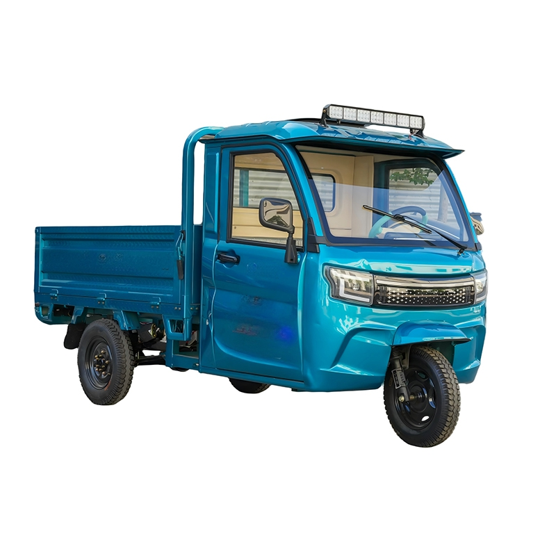 Electric Passenger Tricycle With Cabin