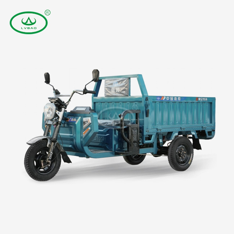 Electric Tricycle For Passengers And Cargo