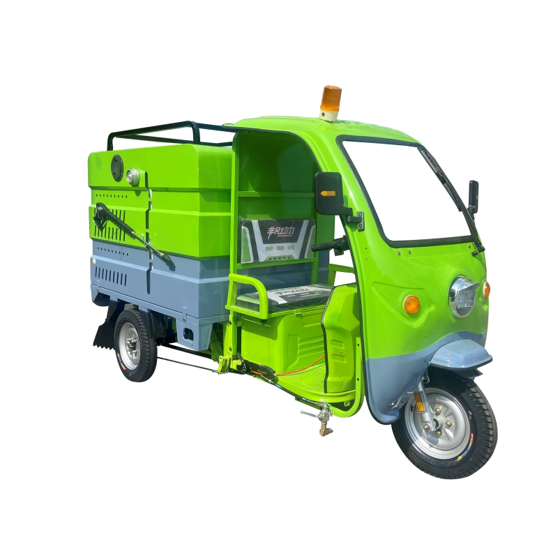 Electric Three-Wheel High-Pressure Washing Vehicle