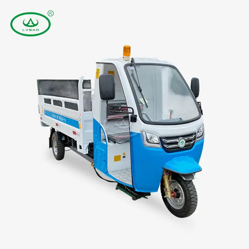 Electric Garbage Transfer Tricycle