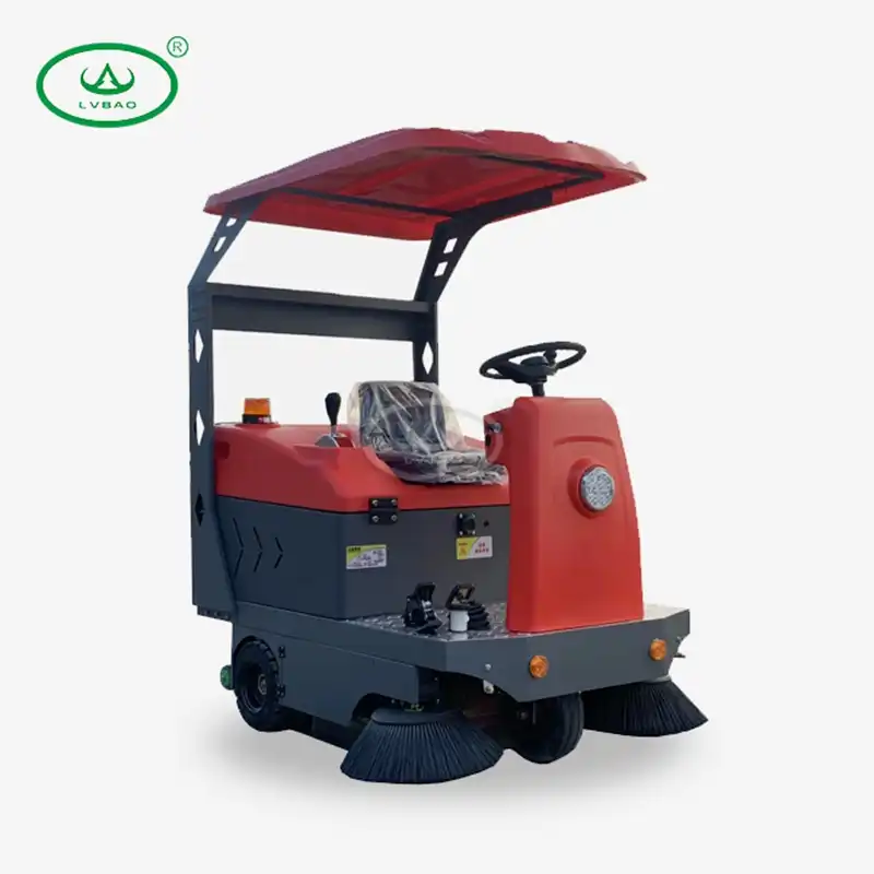 Electric Three-Wheeled Sweeper