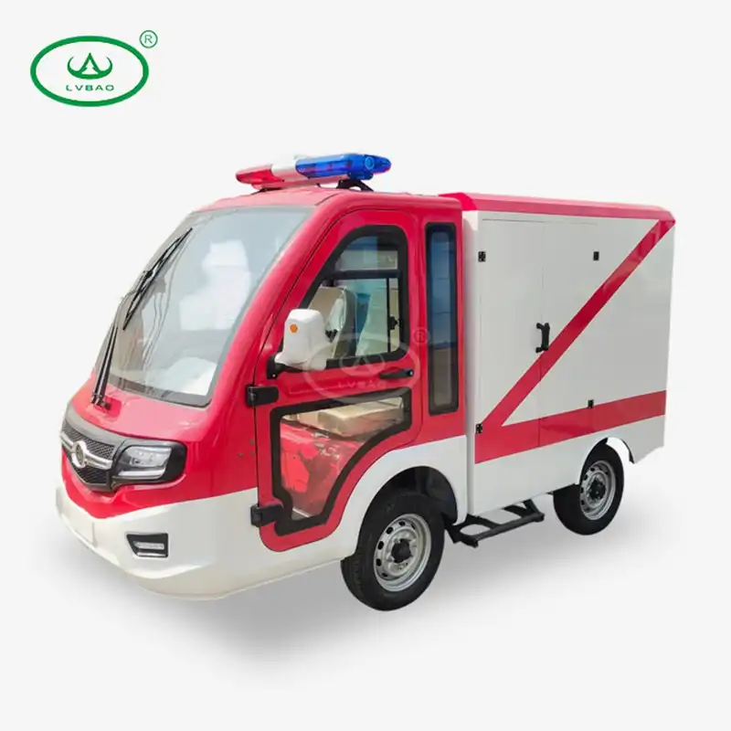 Small Electric Emergency Fire Truck