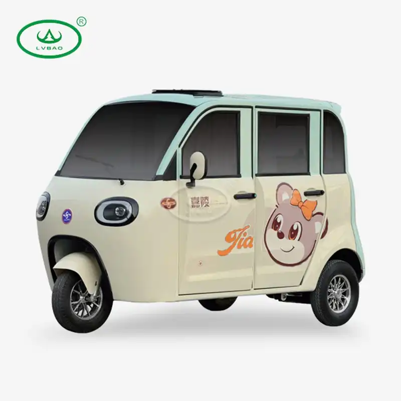 Cost-Effective Rain Proof Enclosed Electric Tricycle