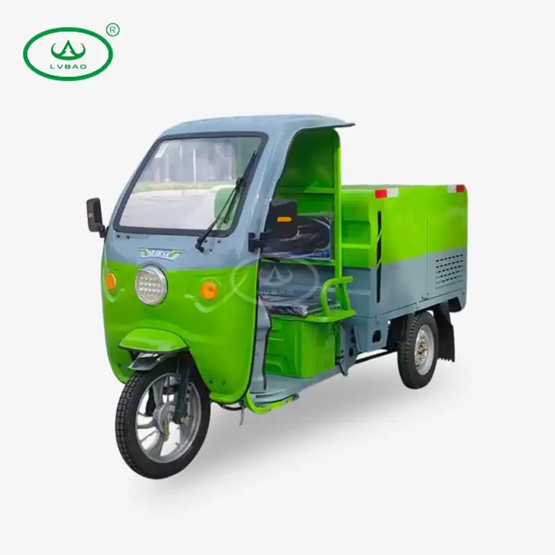 Three Wheel High Pressure Cleaning Truck